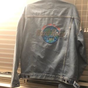 Hard Rock Cafe denim jacket